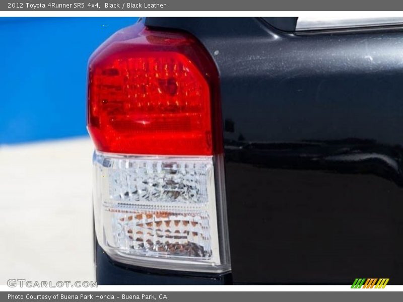 Black / Black Leather 2012 Toyota 4Runner SR5 4x4
