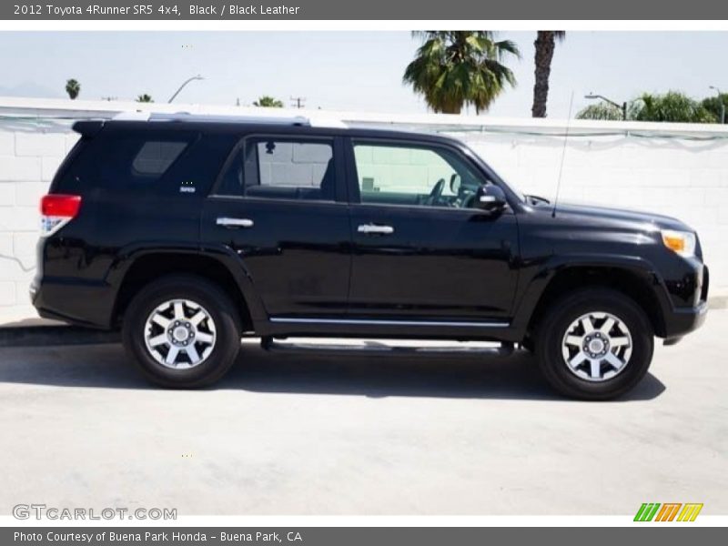 Black / Black Leather 2012 Toyota 4Runner SR5 4x4
