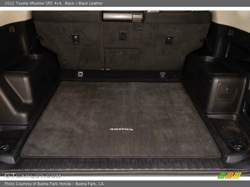 Black / Black Leather 2012 Toyota 4Runner SR5 4x4