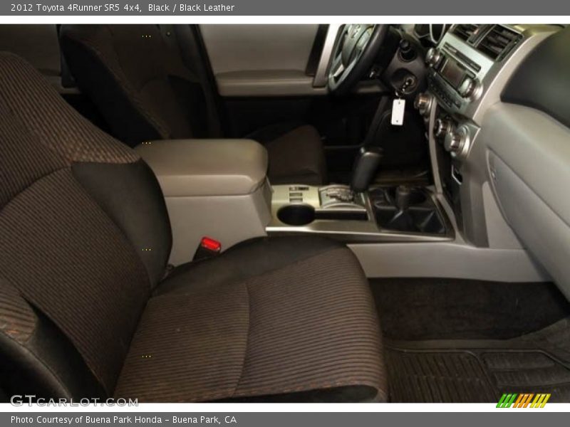 Black / Black Leather 2012 Toyota 4Runner SR5 4x4