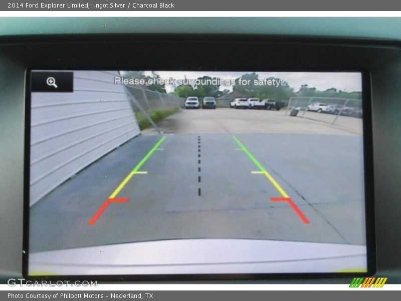 Ingot Silver / Charcoal Black 2014 Ford Explorer Limited