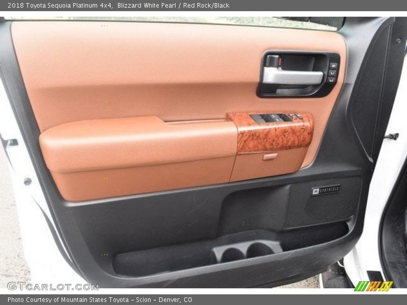 Door Panel of 2018 Sequoia Platinum 4x4