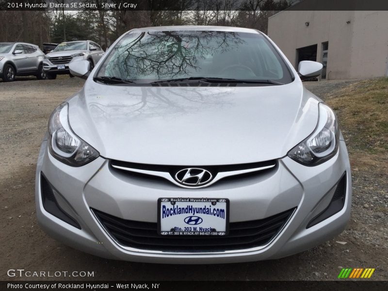 Silver / Gray 2014 Hyundai Elantra SE Sedan