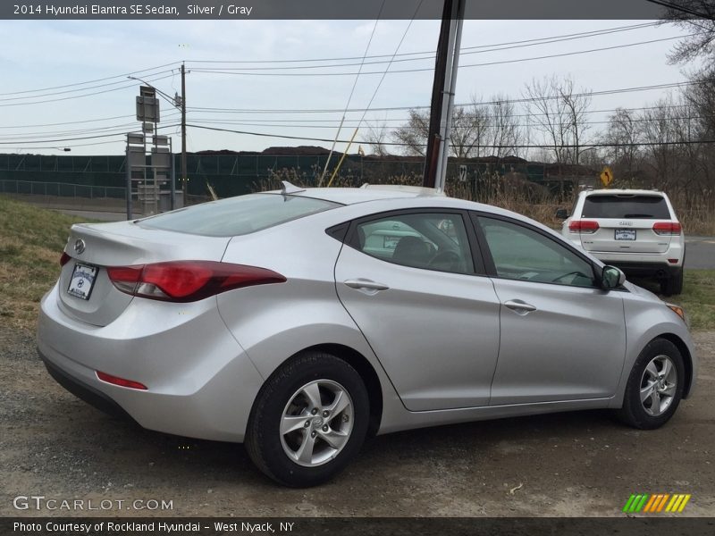 Silver / Gray 2014 Hyundai Elantra SE Sedan