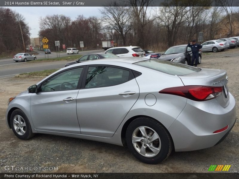 Silver / Gray 2014 Hyundai Elantra SE Sedan