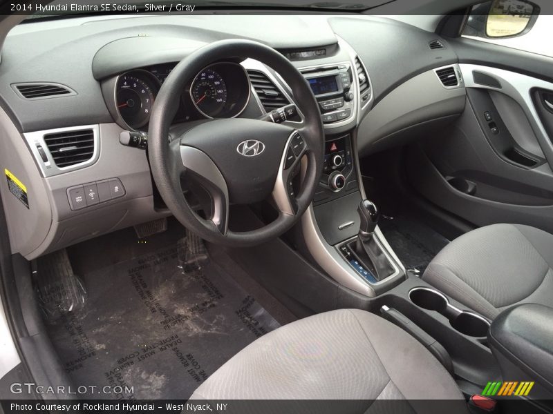 Silver / Gray 2014 Hyundai Elantra SE Sedan