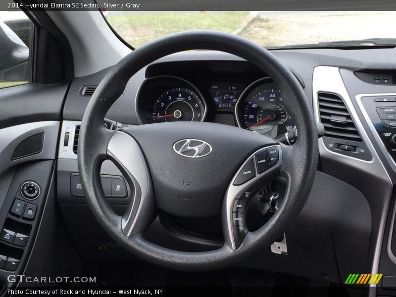 Silver / Gray 2014 Hyundai Elantra SE Sedan
