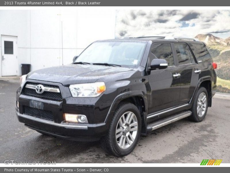 Black / Black Leather 2013 Toyota 4Runner Limited 4x4