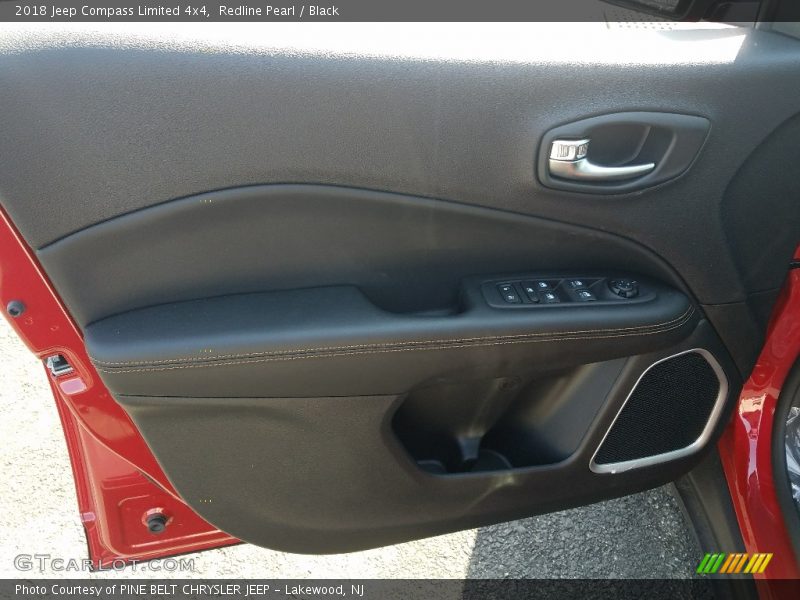 Redline Pearl / Black 2018 Jeep Compass Limited 4x4