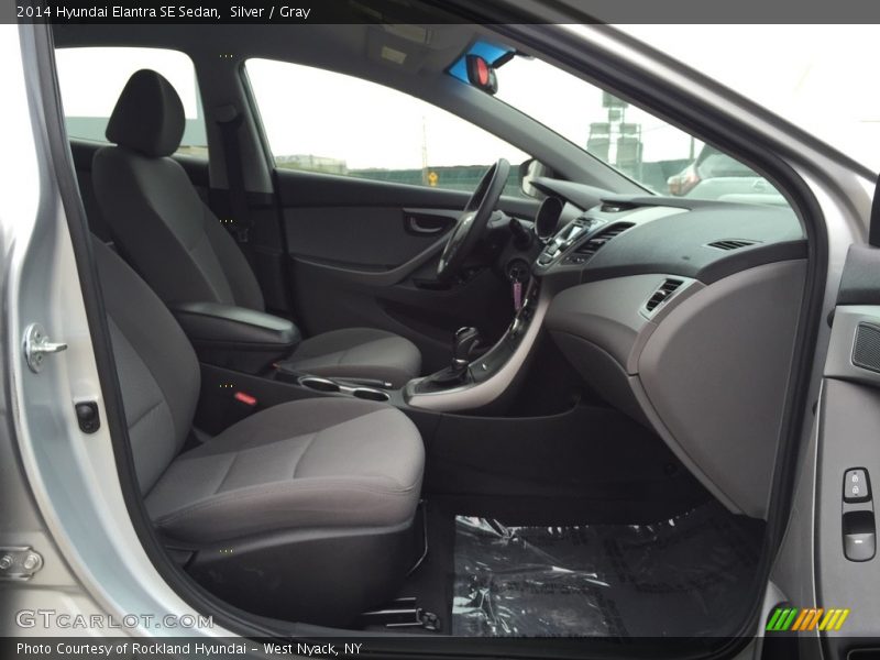 Silver / Gray 2014 Hyundai Elantra SE Sedan