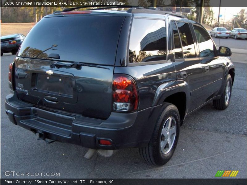 Dark Gray Metallic / Light Gray 2006 Chevrolet TrailBlazer LS 4x4