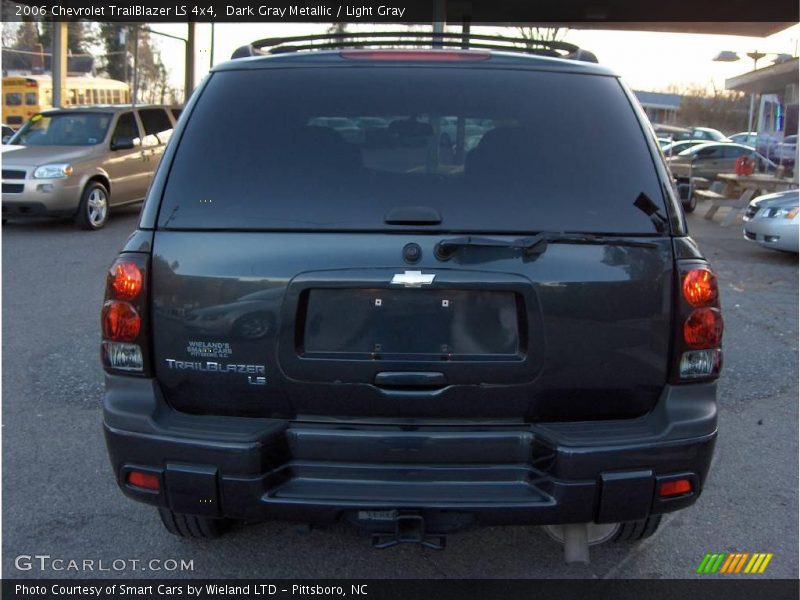 Dark Gray Metallic / Light Gray 2006 Chevrolet TrailBlazer LS 4x4