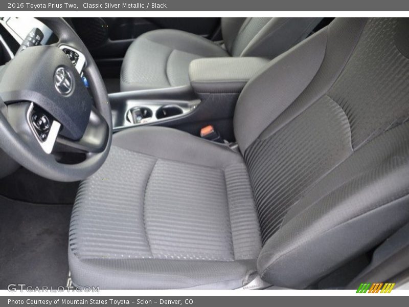 Classic Silver Metallic / Black 2016 Toyota Prius Two