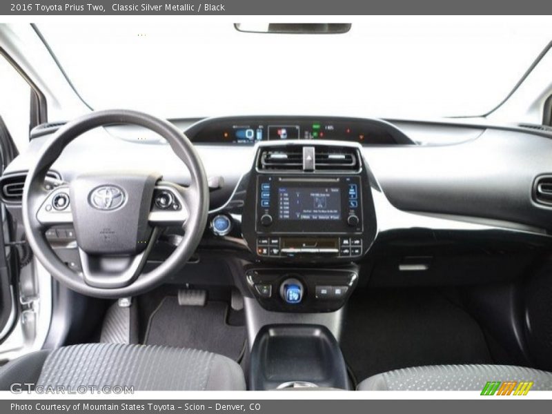 Classic Silver Metallic / Black 2016 Toyota Prius Two