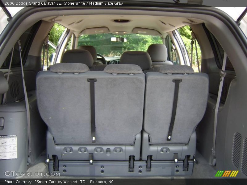 Stone White / Medium Slate Gray 2006 Dodge Grand Caravan SE