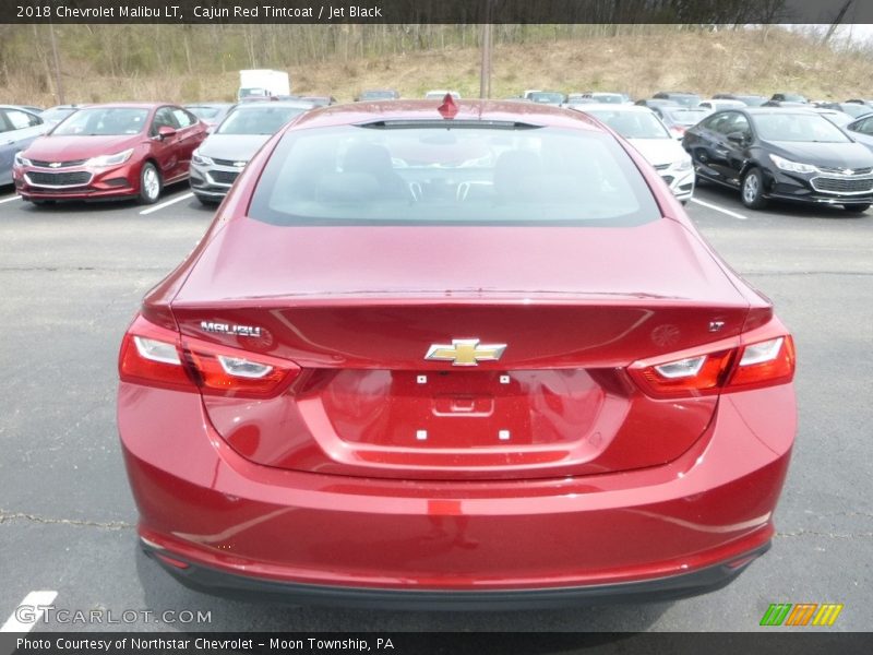 Cajun Red Tintcoat / Jet Black 2018 Chevrolet Malibu LT