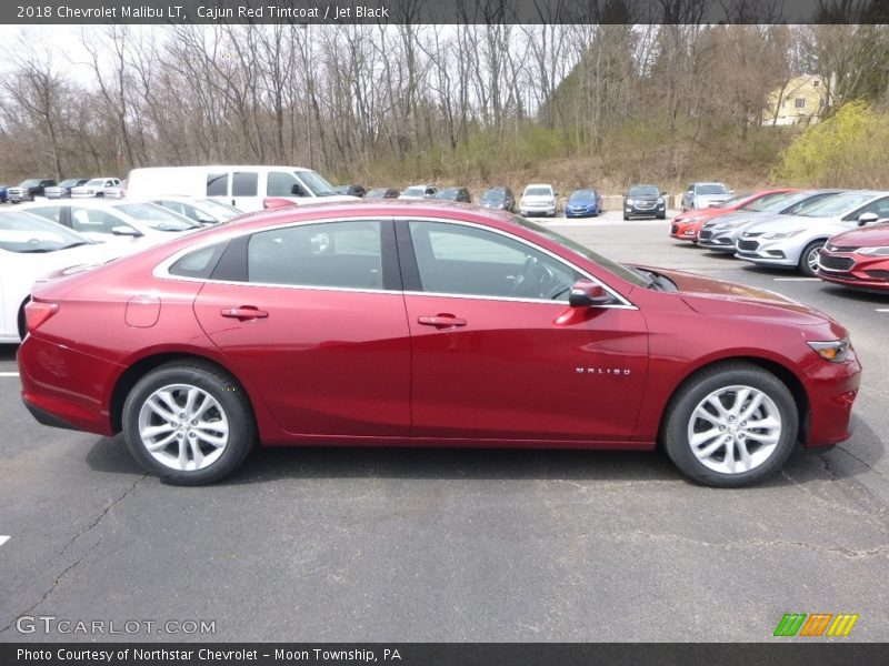 Cajun Red Tintcoat / Jet Black 2018 Chevrolet Malibu LT
