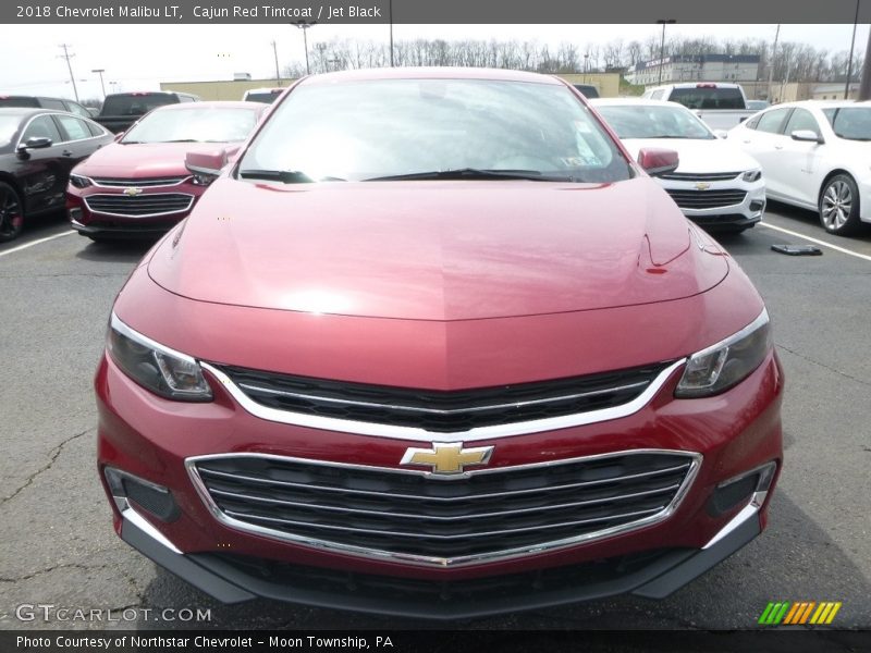 Cajun Red Tintcoat / Jet Black 2018 Chevrolet Malibu LT