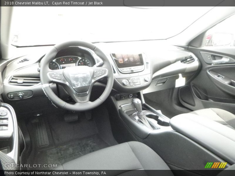 Cajun Red Tintcoat / Jet Black 2018 Chevrolet Malibu LT