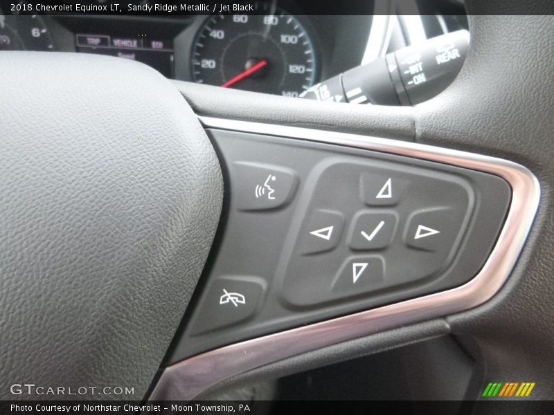 Sandy Ridge Metallic / Jet Black 2018 Chevrolet Equinox LT