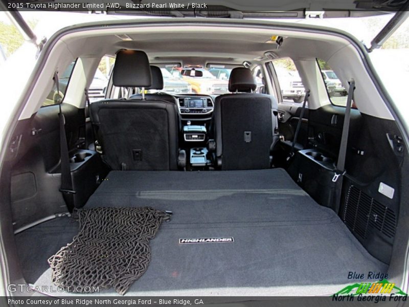 Blizzard Pearl White / Black 2015 Toyota Highlander Limited AWD