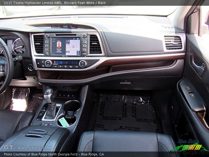 Blizzard Pearl White / Black 2015 Toyota Highlander Limited AWD