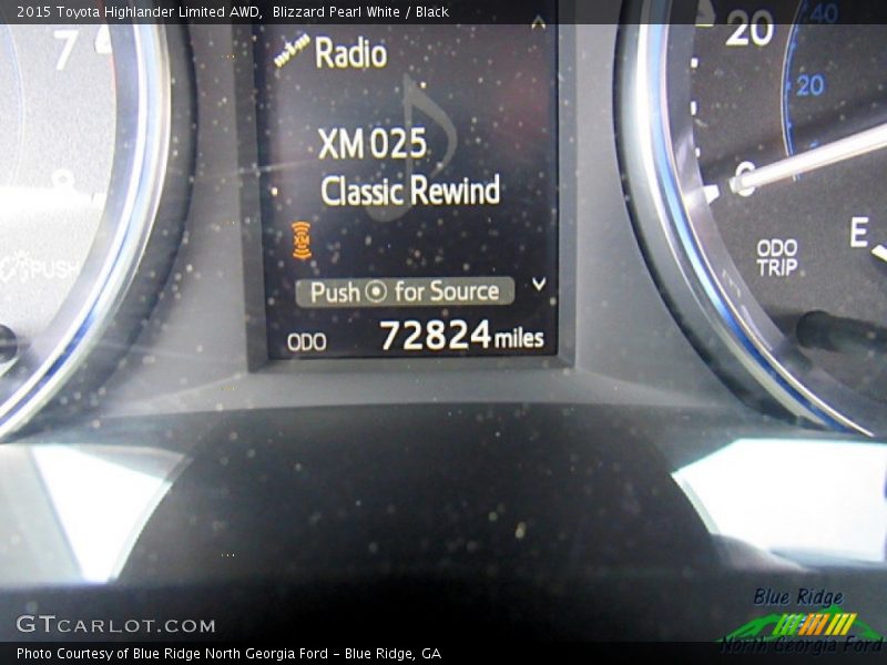 Blizzard Pearl White / Black 2015 Toyota Highlander Limited AWD