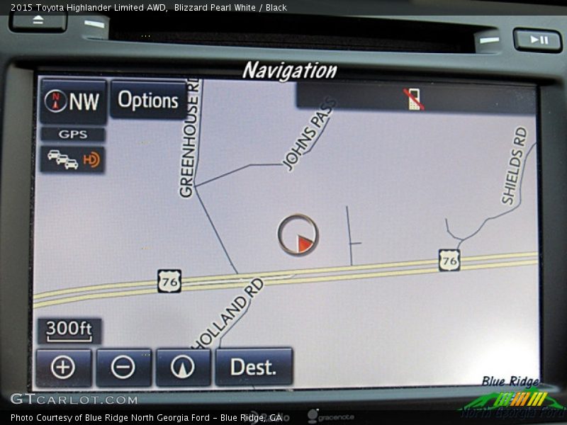 Blizzard Pearl White / Black 2015 Toyota Highlander Limited AWD