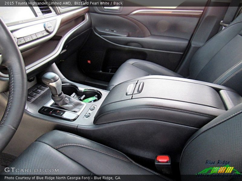 Blizzard Pearl White / Black 2015 Toyota Highlander Limited AWD