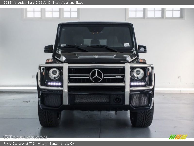 Black / designo Black 2018 Mercedes-Benz G 63 AMG