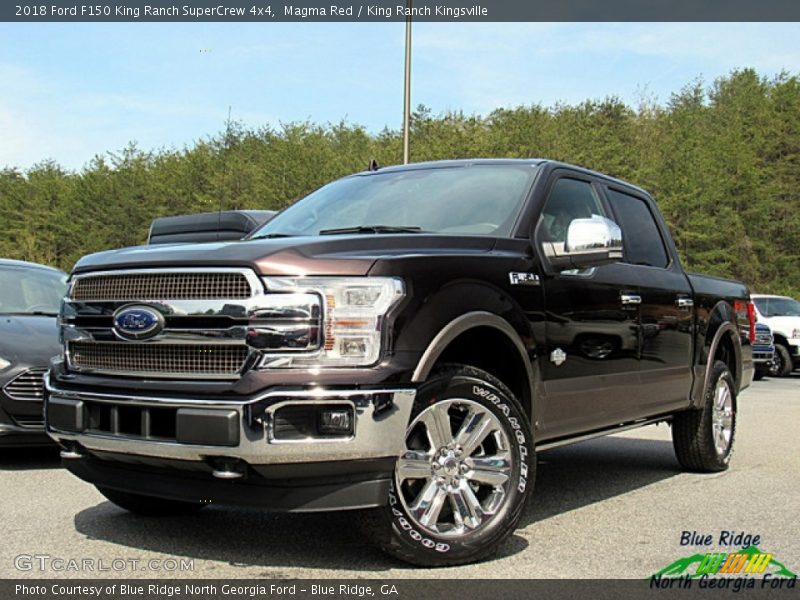 Magma Red / King Ranch Kingsville 2018 Ford F150 King Ranch SuperCrew 4x4