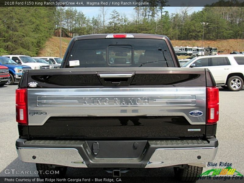 Magma Red / King Ranch Kingsville 2018 Ford F150 King Ranch SuperCrew 4x4
