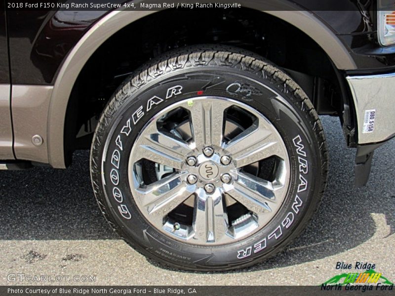 Magma Red / King Ranch Kingsville 2018 Ford F150 King Ranch SuperCrew 4x4