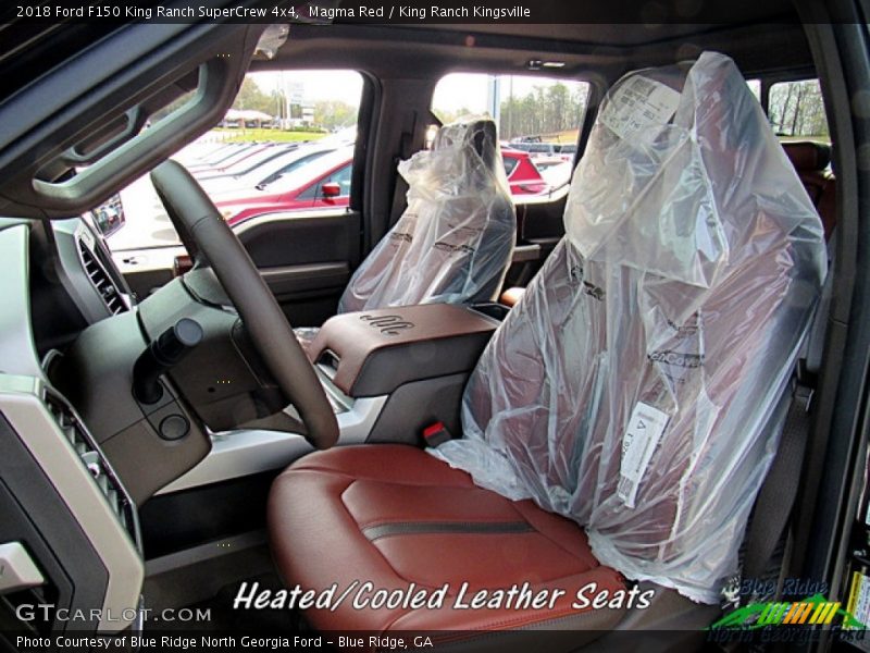 Magma Red / King Ranch Kingsville 2018 Ford F150 King Ranch SuperCrew 4x4