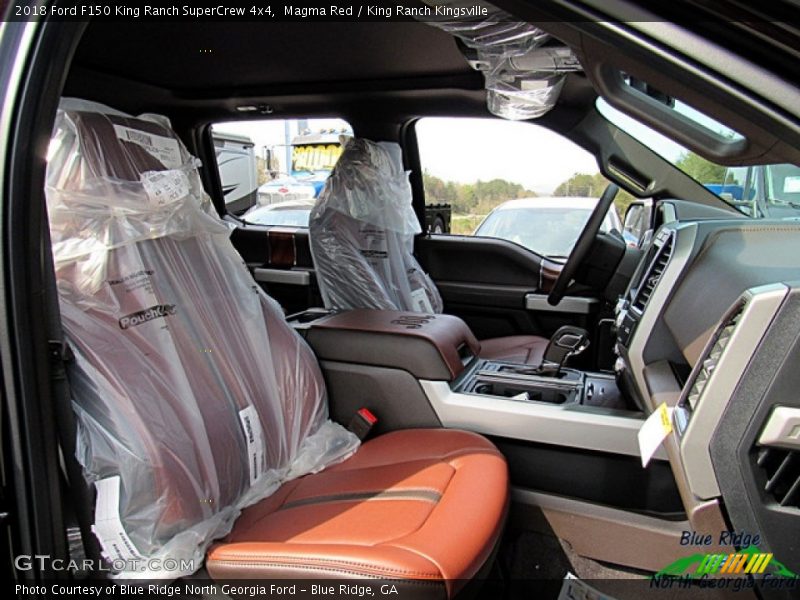 Magma Red / King Ranch Kingsville 2018 Ford F150 King Ranch SuperCrew 4x4