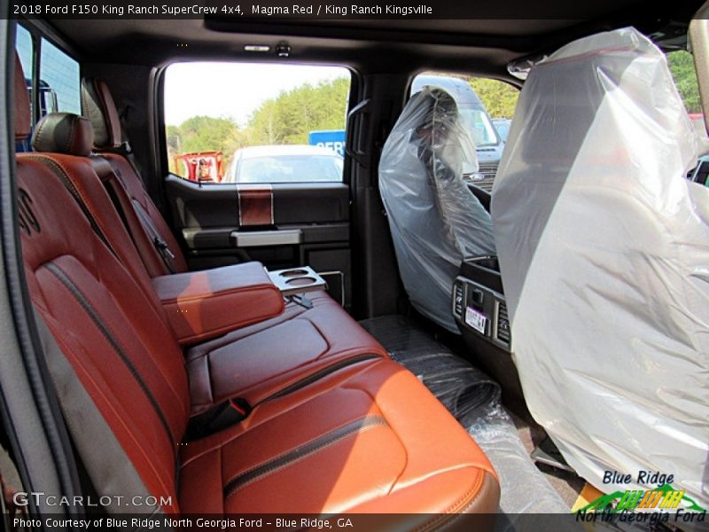 Magma Red / King Ranch Kingsville 2018 Ford F150 King Ranch SuperCrew 4x4