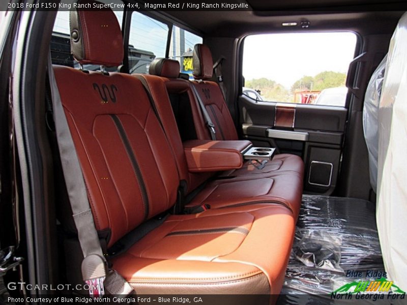 Magma Red / King Ranch Kingsville 2018 Ford F150 King Ranch SuperCrew 4x4