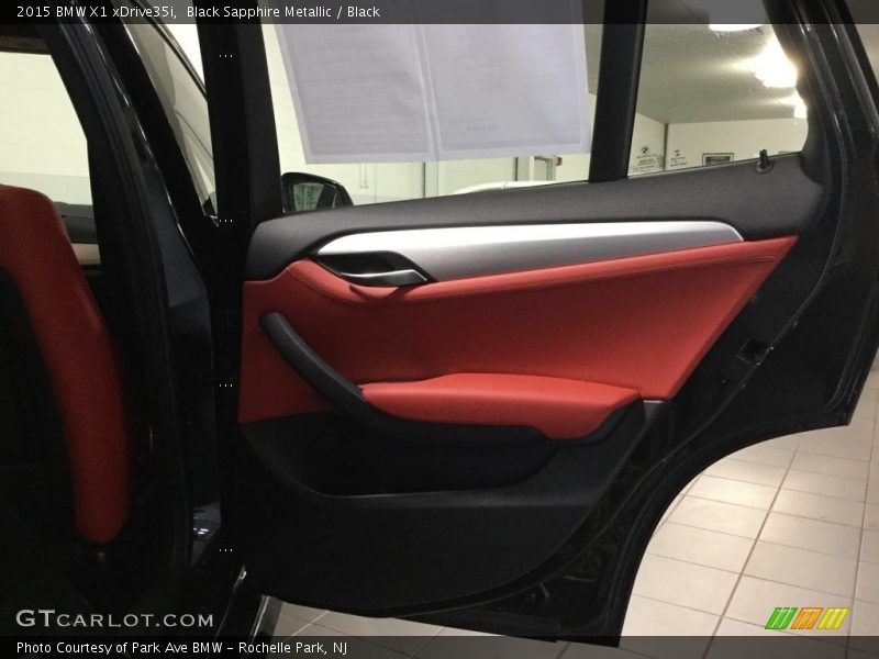 Black Sapphire Metallic / Black 2015 BMW X1 xDrive35i