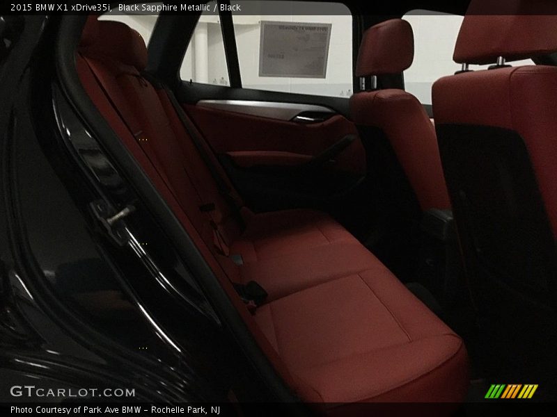 Black Sapphire Metallic / Black 2015 BMW X1 xDrive35i