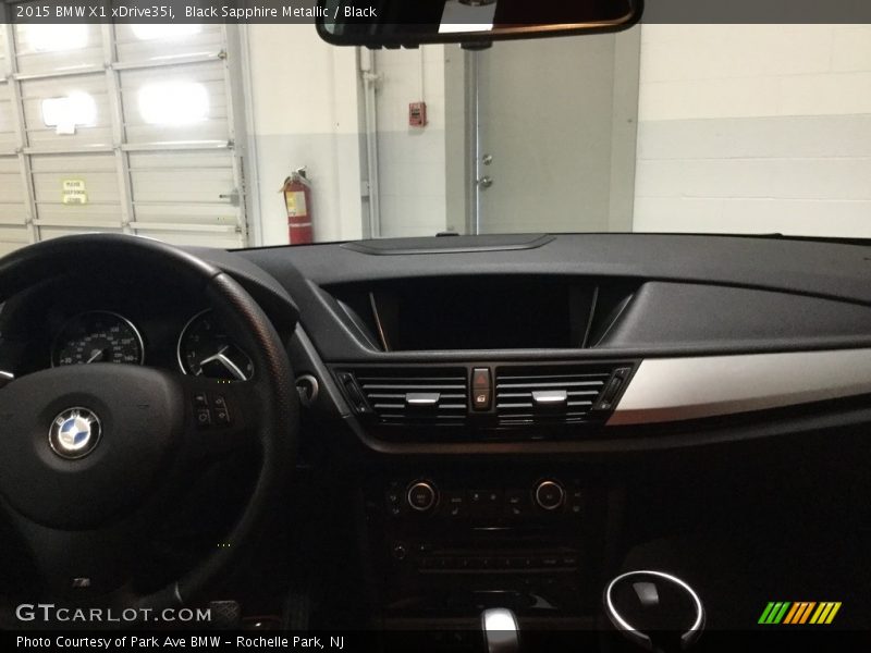 Black Sapphire Metallic / Black 2015 BMW X1 xDrive35i