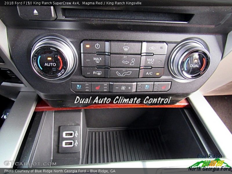 Magma Red / King Ranch Kingsville 2018 Ford F150 King Ranch SuperCrew 4x4