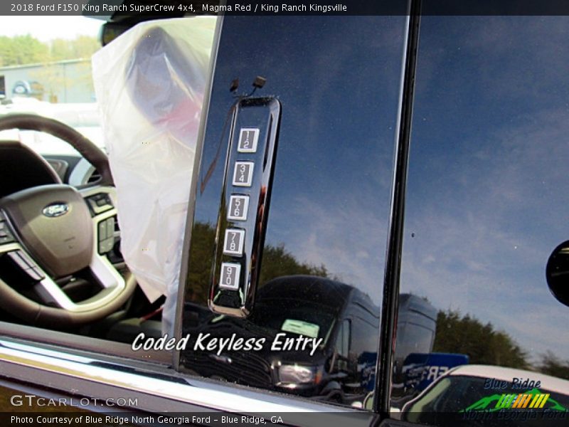 Magma Red / King Ranch Kingsville 2018 Ford F150 King Ranch SuperCrew 4x4