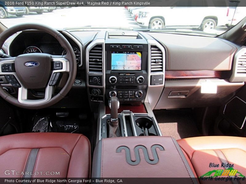 Magma Red / King Ranch Kingsville 2018 Ford F150 King Ranch SuperCrew 4x4