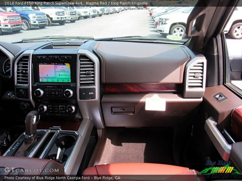 Magma Red / King Ranch Kingsville 2018 Ford F150 King Ranch SuperCrew 4x4