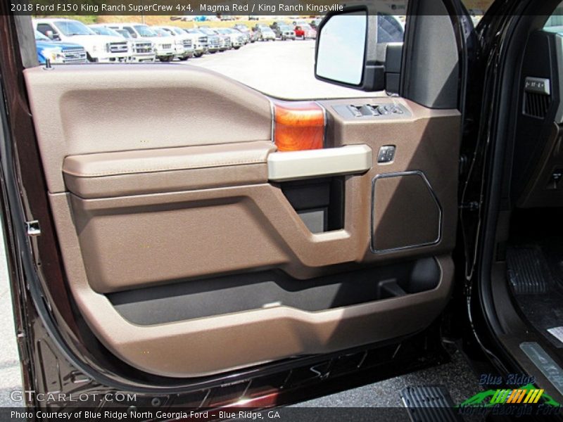 Magma Red / King Ranch Kingsville 2018 Ford F150 King Ranch SuperCrew 4x4