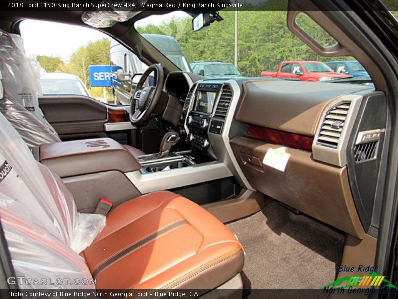 Magma Red / King Ranch Kingsville 2018 Ford F150 King Ranch SuperCrew 4x4