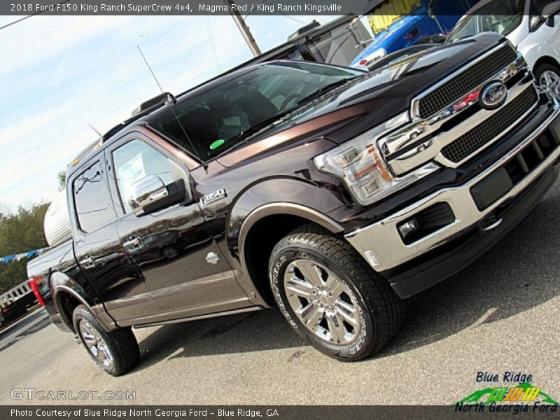 Magma Red / King Ranch Kingsville 2018 Ford F150 King Ranch SuperCrew 4x4