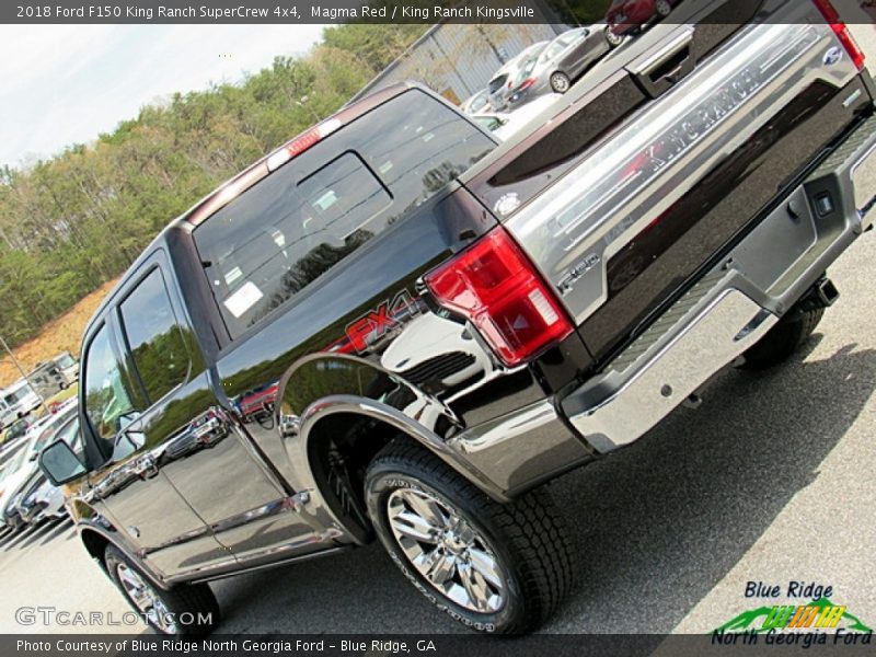 Magma Red / King Ranch Kingsville 2018 Ford F150 King Ranch SuperCrew 4x4