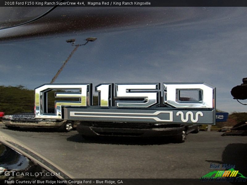 Magma Red / King Ranch Kingsville 2018 Ford F150 King Ranch SuperCrew 4x4