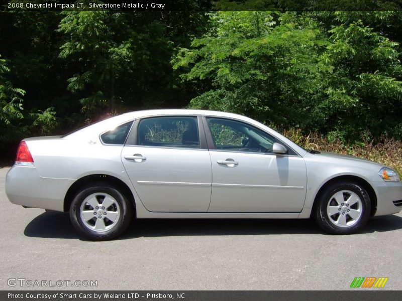 Silverstone Metallic / Gray 2008 Chevrolet Impala LT